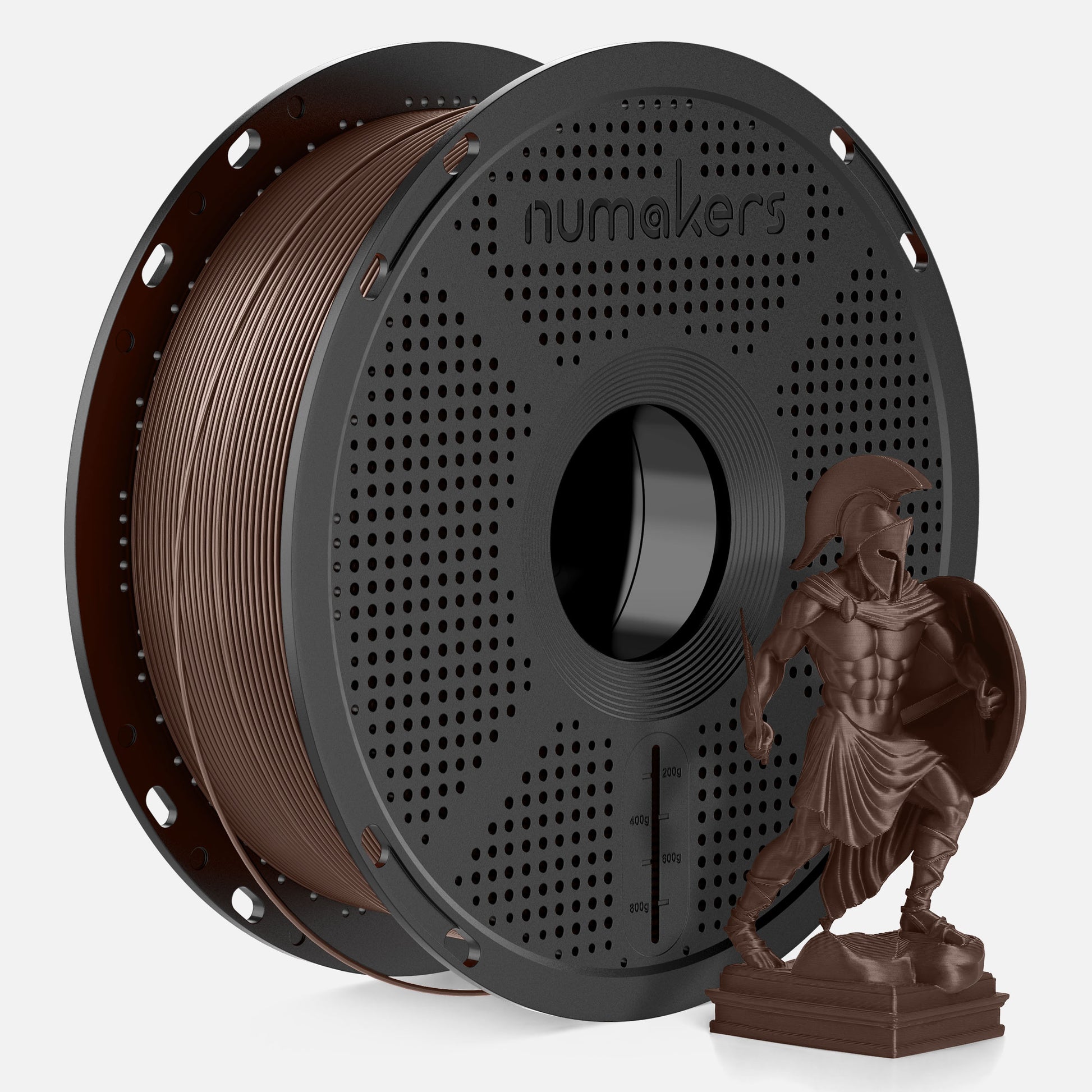 Tungsten Brown PLA Metallic 