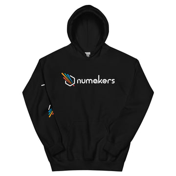 Numakers Hoodie - Pull-over w/slogan - Logo F/B/RS